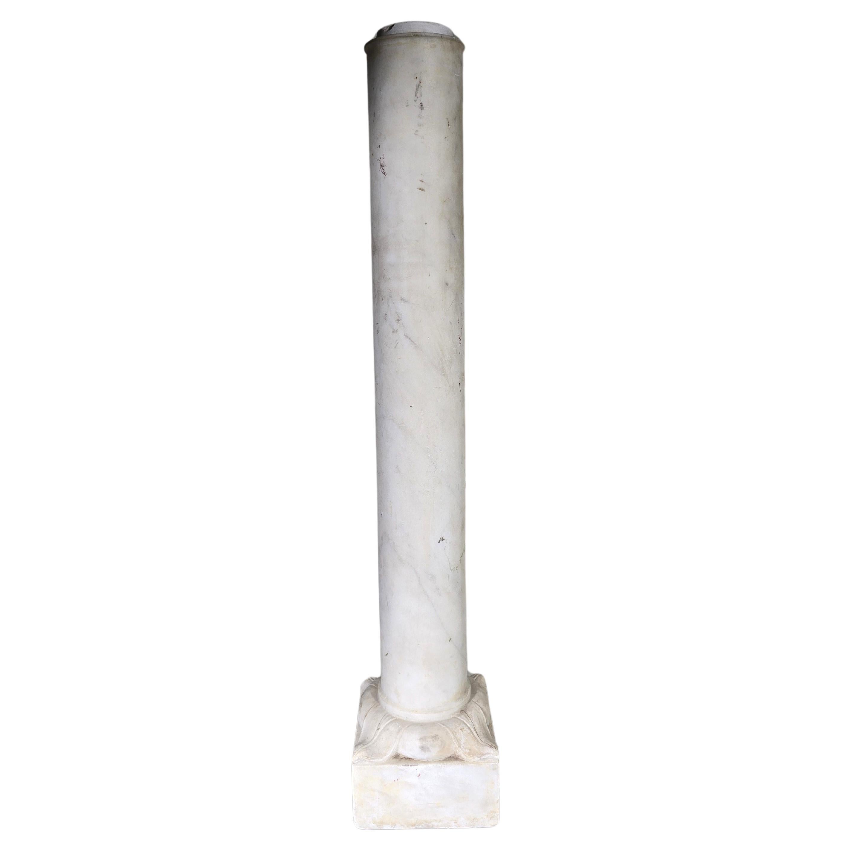 19th Century Marble Column For Sale