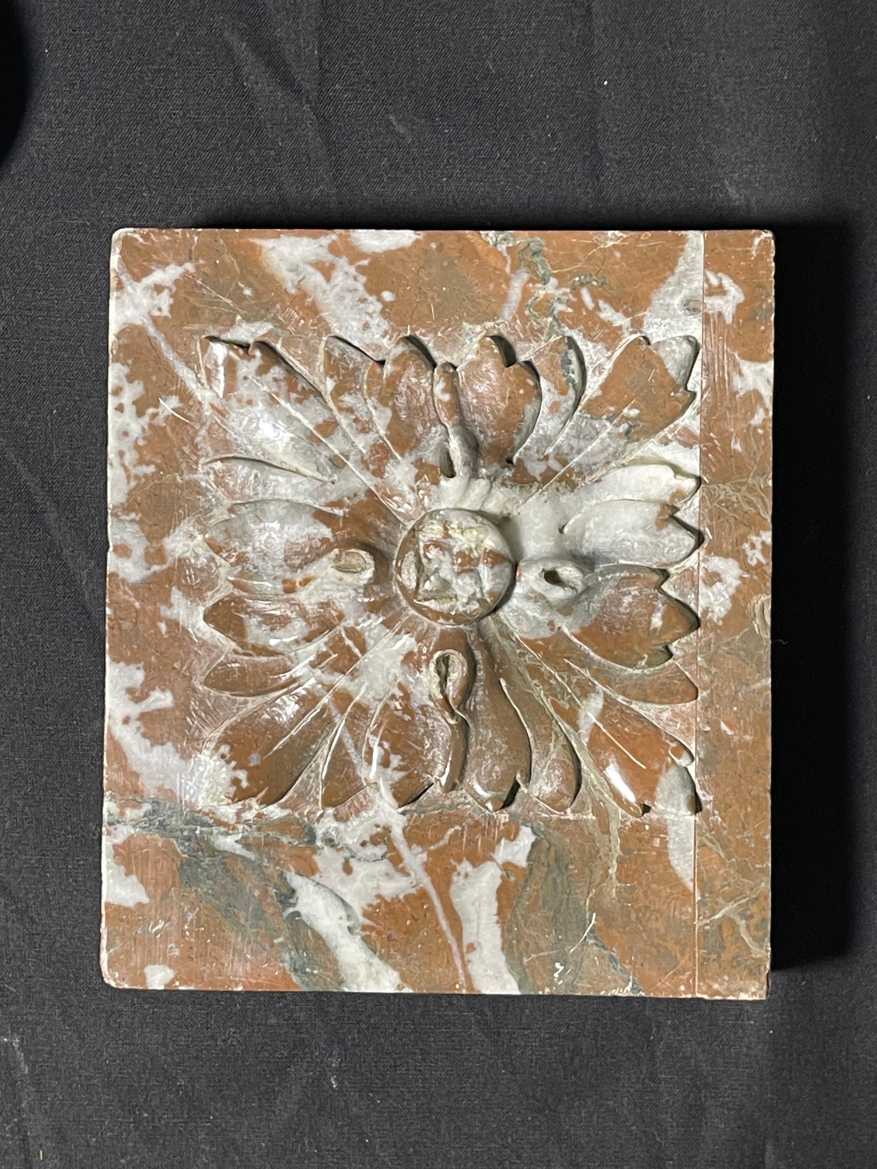 Rococo Corbeaux en marbre du 19ème siècle - Lot de 5 en vente