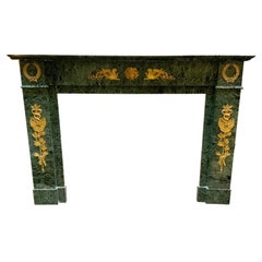 Used 19th Century Marble Fireplace from France