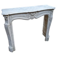 Used 19th Century Marble Fireplace from France