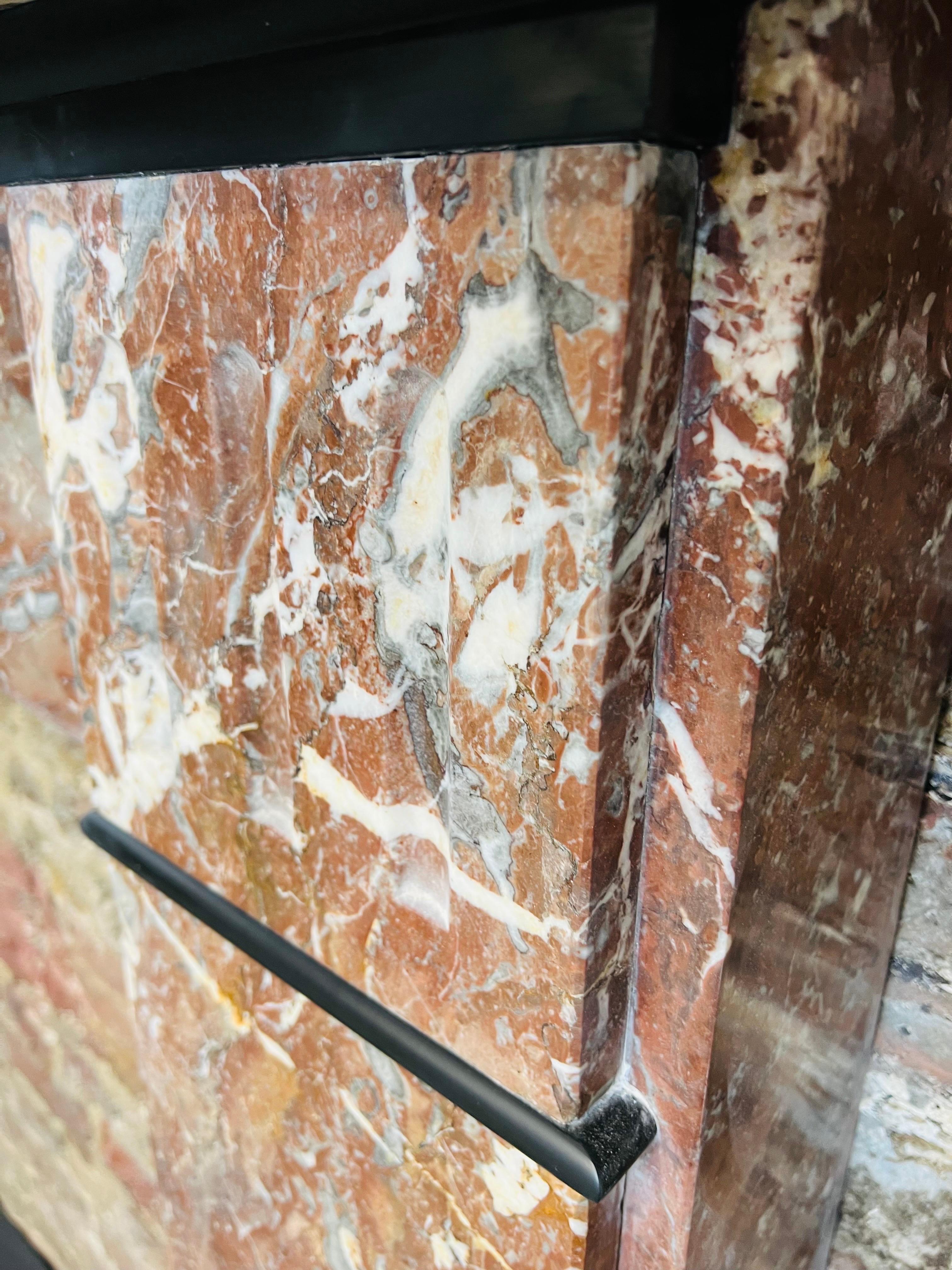 19th Century, Marble Fireplace Mantlepiece For Sale 7