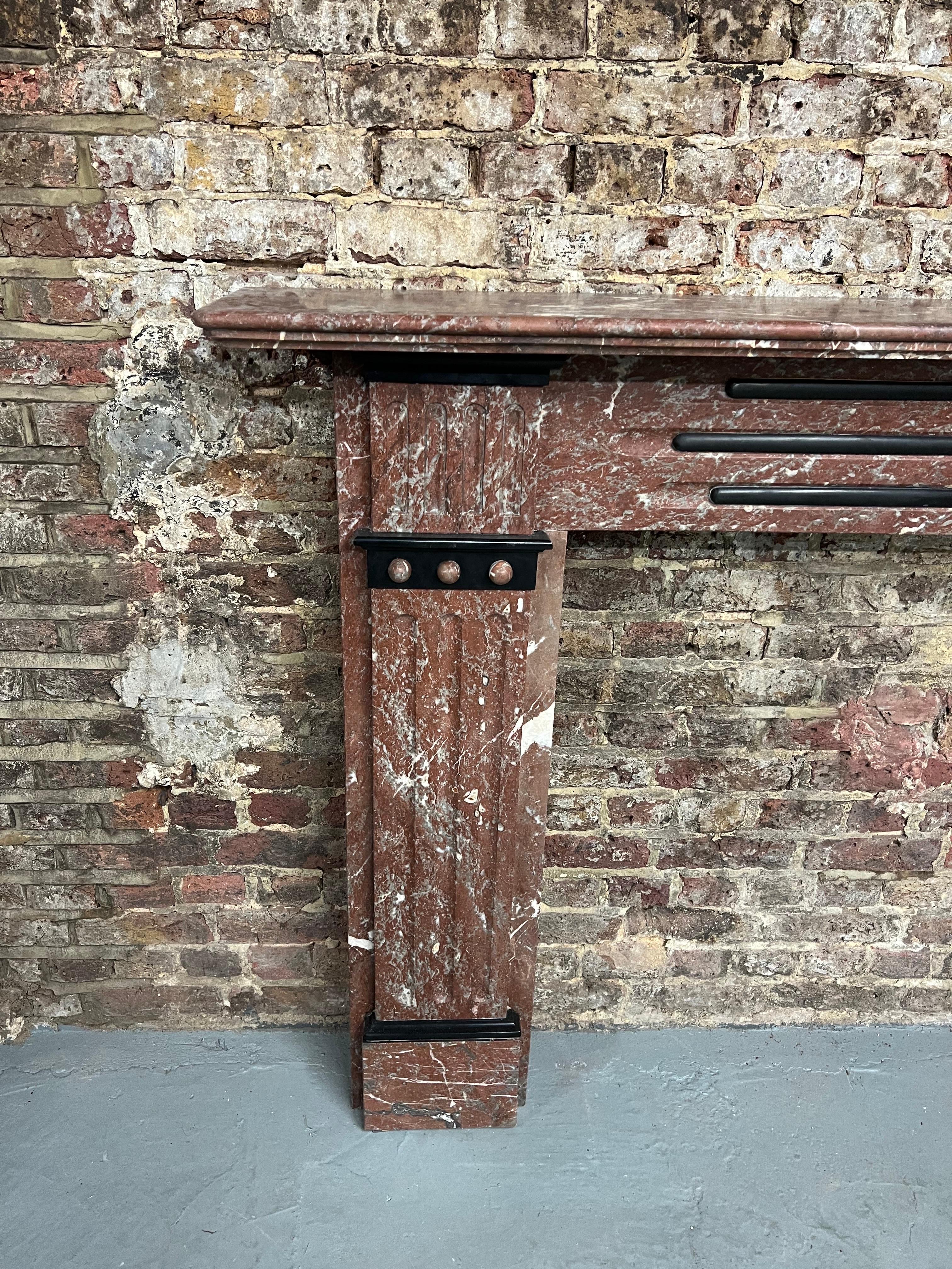 19th Century Marble Fireplace Mantlepiece For Sale 10