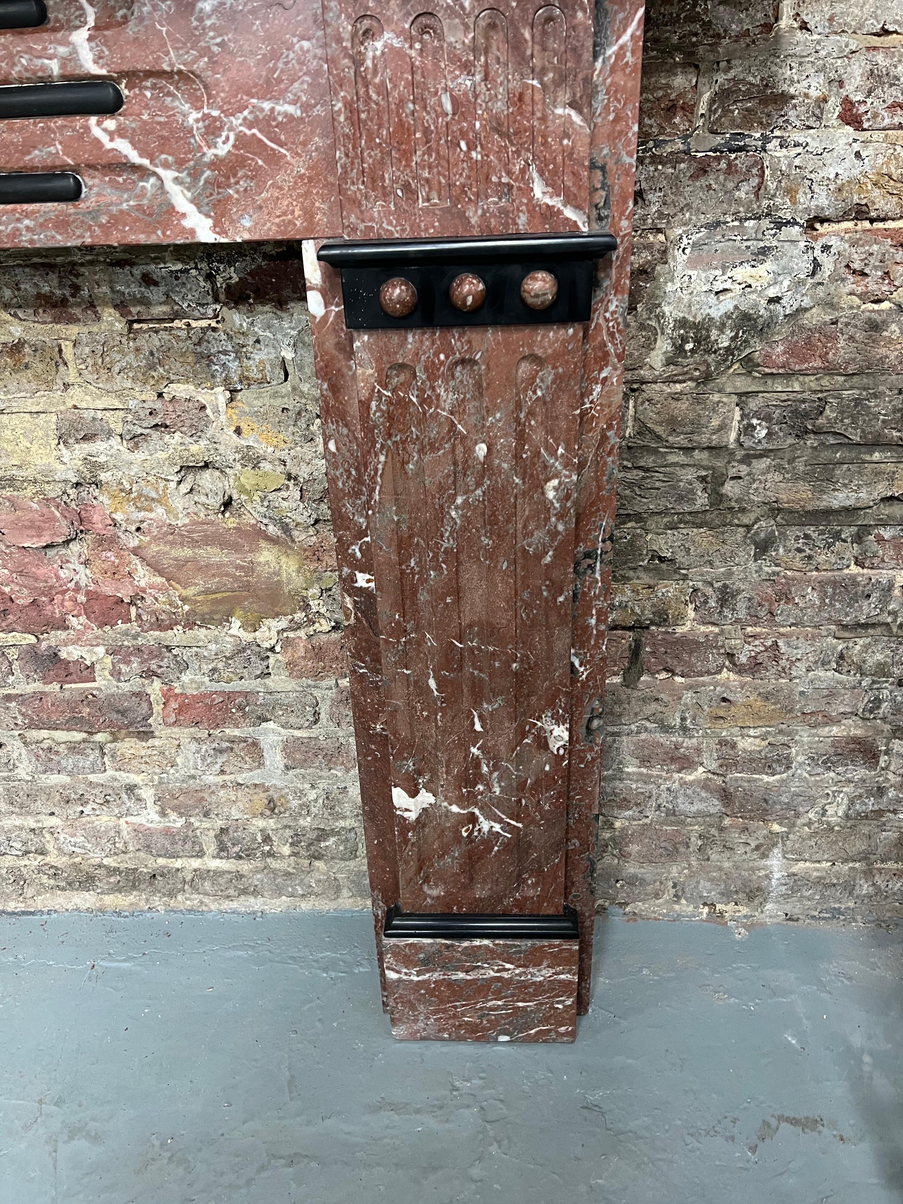 19th Century Marble Fireplace Mantlepiece For Sale 2
