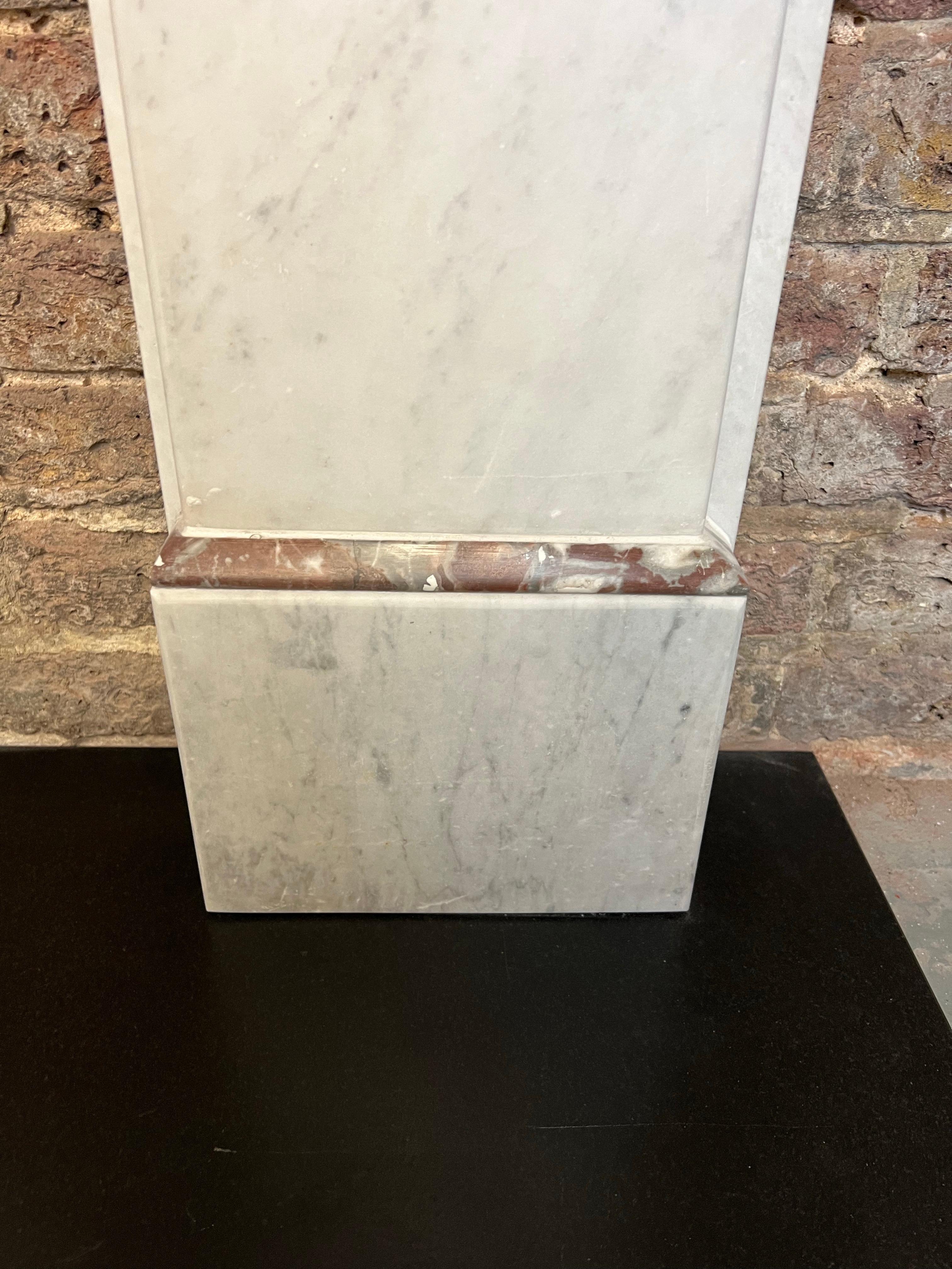 19th Century Marble Fireplace Surround Mantlepiece For Sale 6