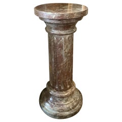 19th Century Marble Pedestal from Italy
