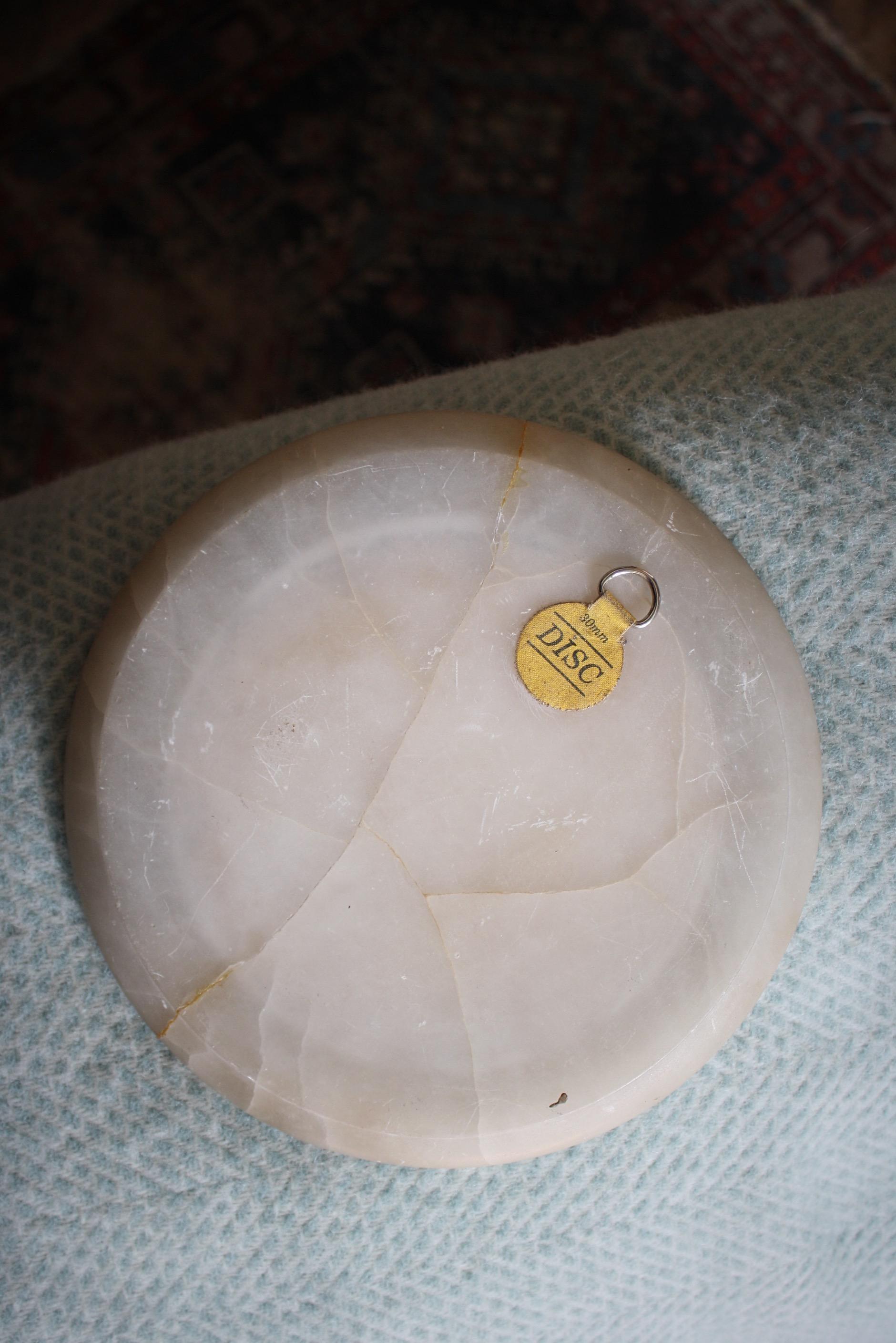19th Century Marble Profile Roundel/Plaque Grand Tour Alabaster 6