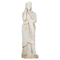 19th Century Marble Statue of Livia After the Antique