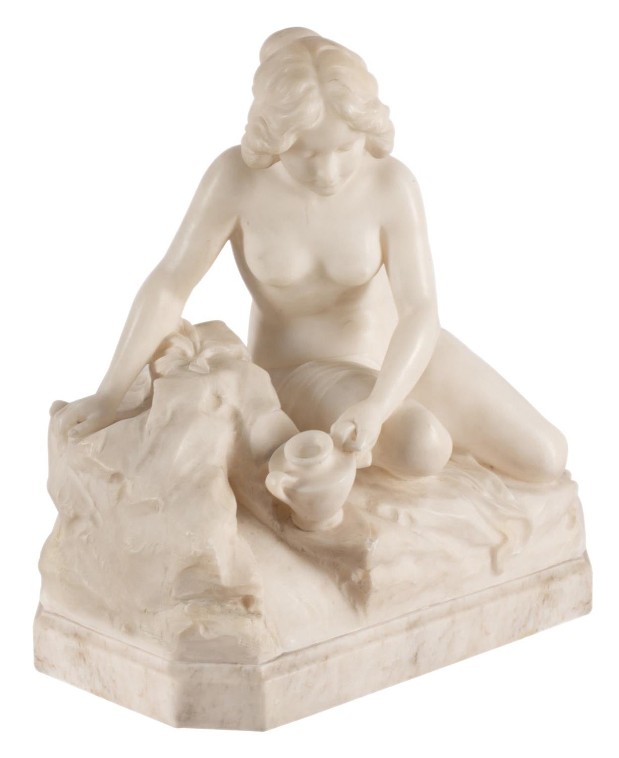 19th century marble sculpture
