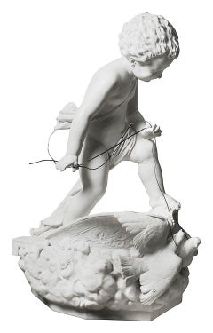 19th Century Marble statue 'The Triumph of Love' attributed to Antonio Canova