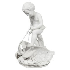 19th Century Marble statue 'The Triumph of Love' attributed to Antonio Canova