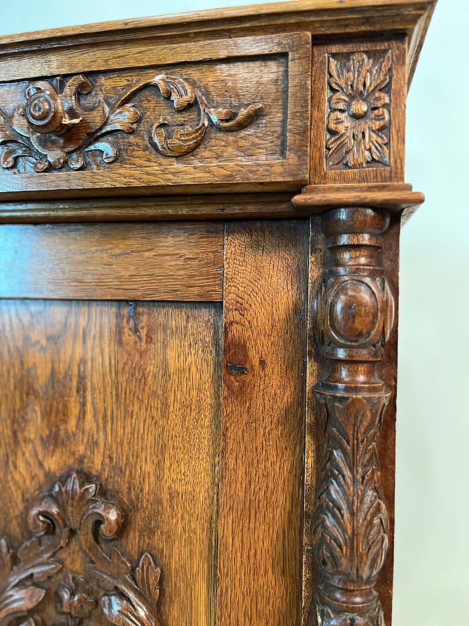 19th Century Marble Top Cabinet 6