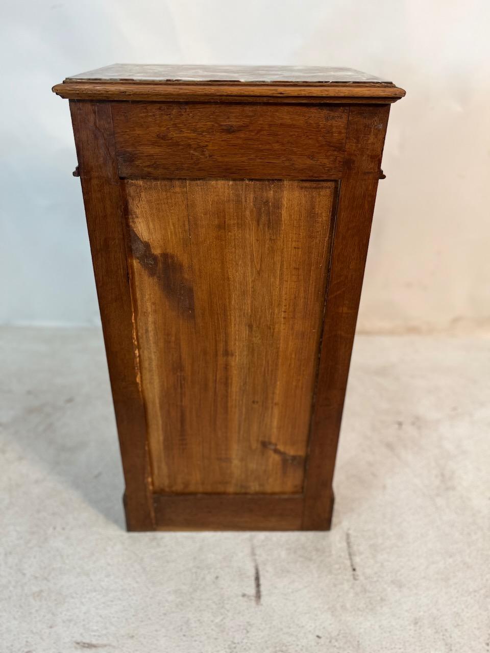 19th Century Marble Top Cabinet 9