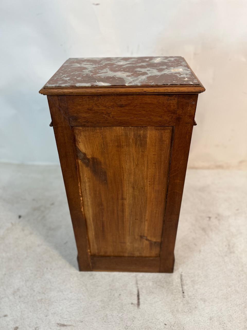 19th Century Marble Top Cabinet 10