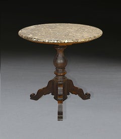 19th Century Marble Top Centre Table