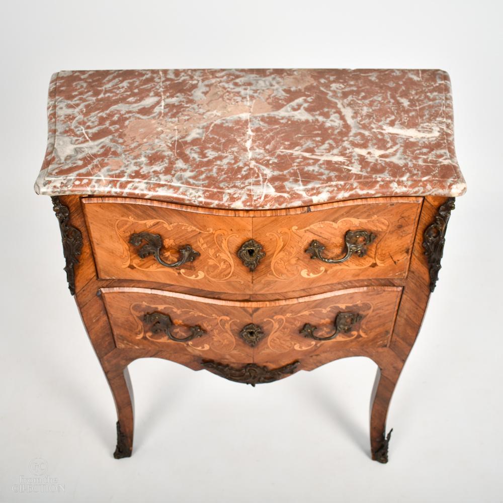 19th Century Marble Top French Commode For Sale 1