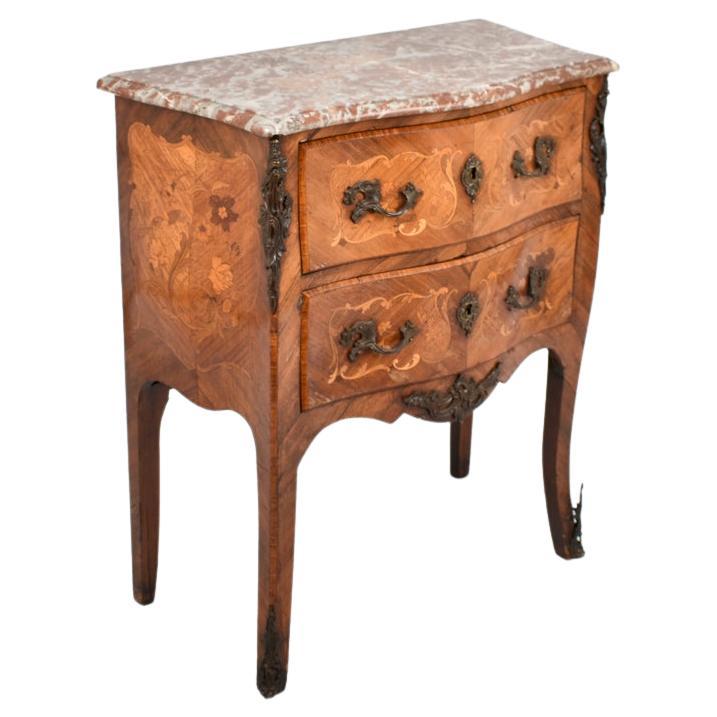 19th Century Marble Top French Commode For Sale