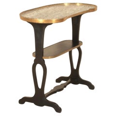 19th Century Marble Top Kidney Shaped Table