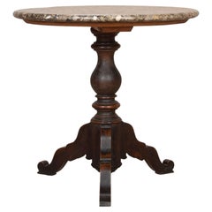 19th Century Marble Top Occasional Table