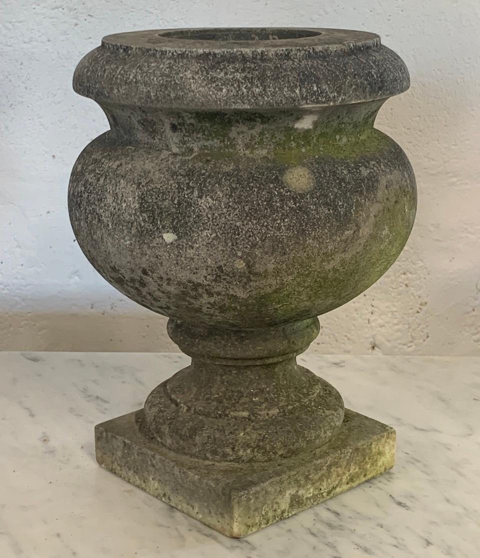 Hand-Carved 19th Century Marble Urn