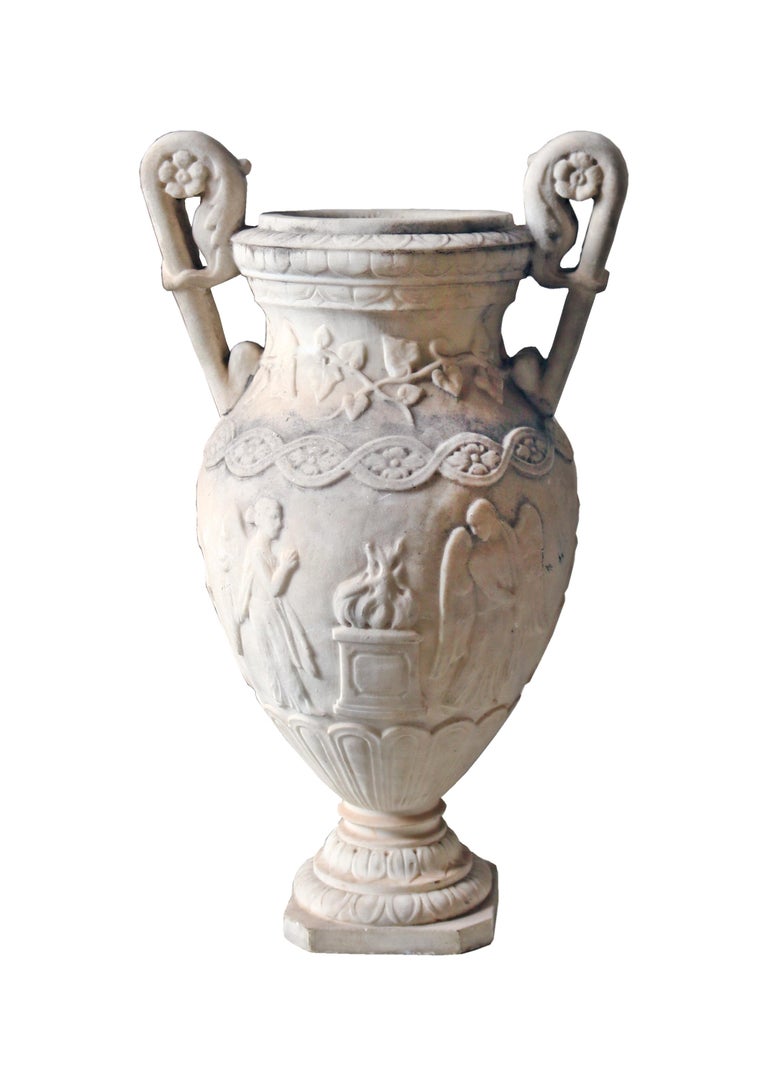 19th Century Marble Urn For Sale at 1stDibs