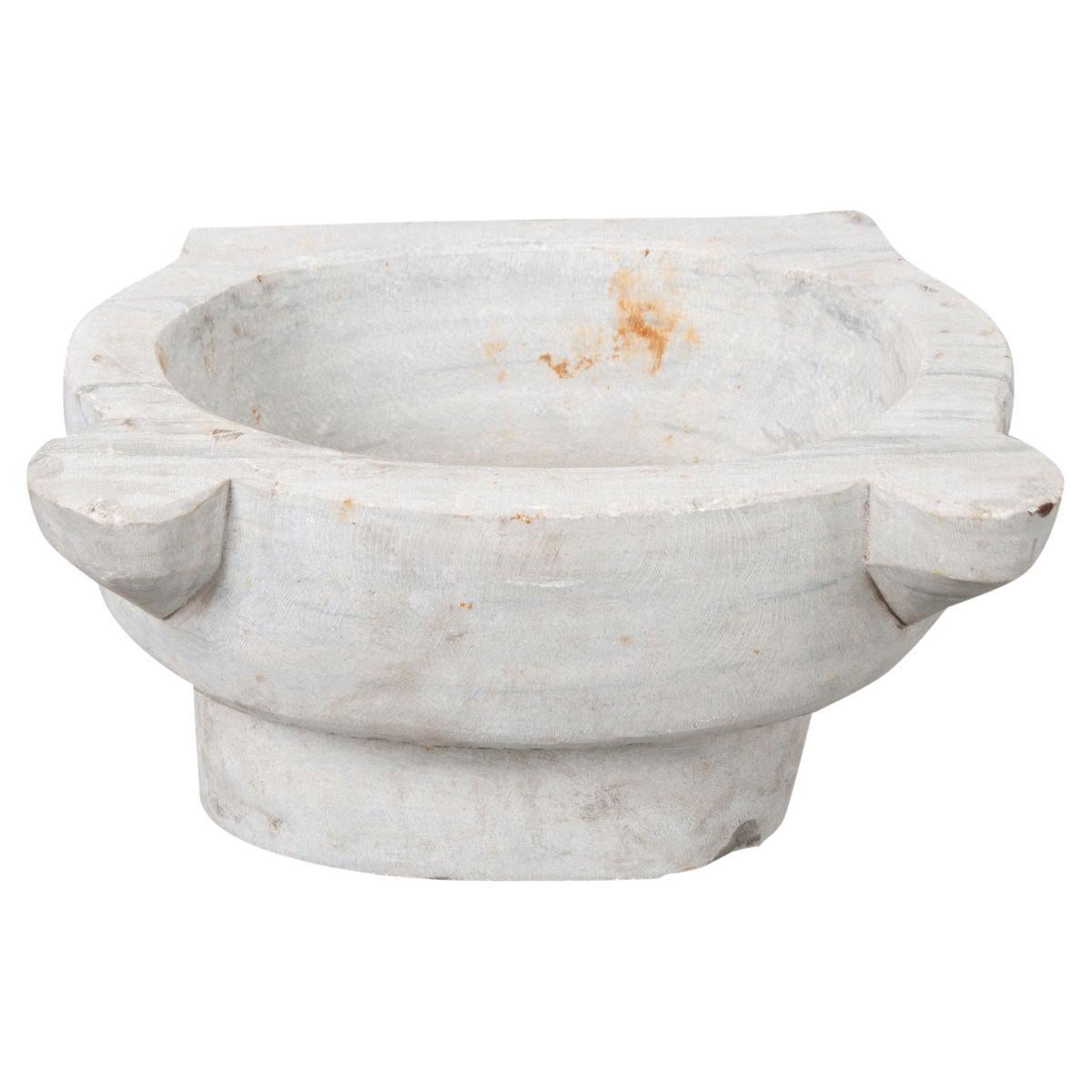 19th Century Marble Water Basin For Sale
