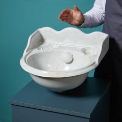 19th Century Marbleised Bathroom Bowl Sink