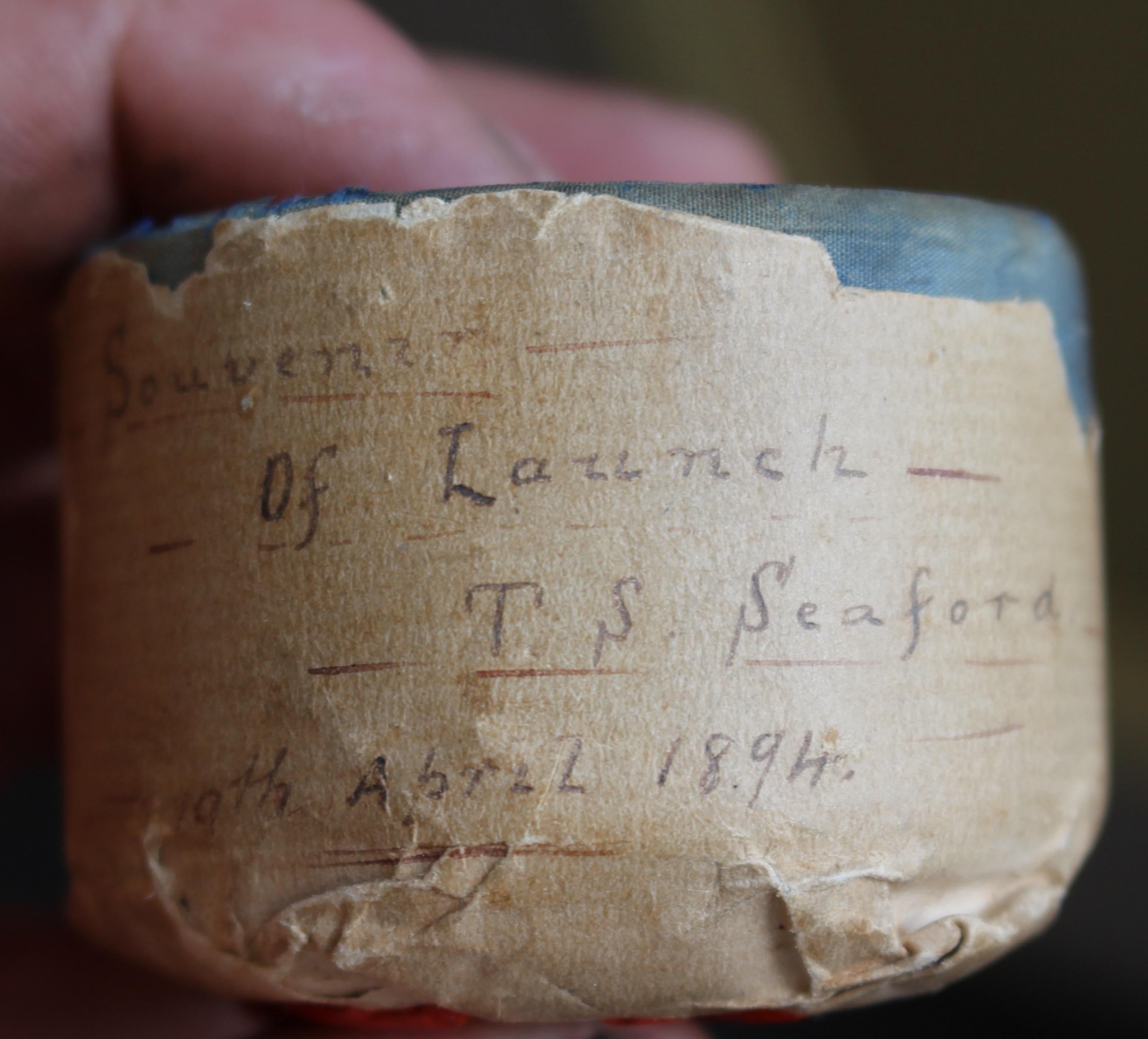 19th Century Maritime Curiosities Launch Bottle Shards Naval Sailors For Sale 5