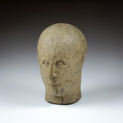 19th Century Marotte or Miliners Head