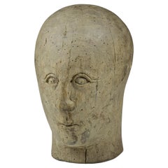 19th Century Marotte or Miliners Head