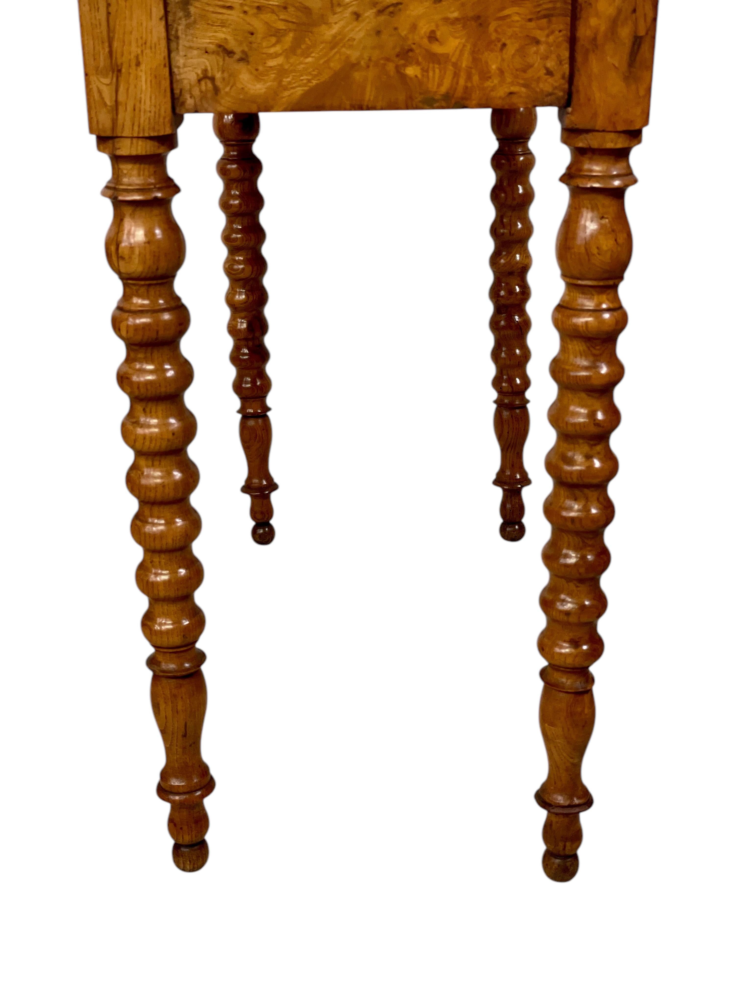19th Century Marquetry Fold-Over Game Table For Sale 10