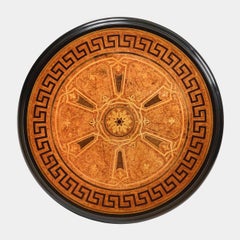 Intarsientisch mit Intarsien aus dem 19. Jahrhundert in der Art von Jackson & Graham