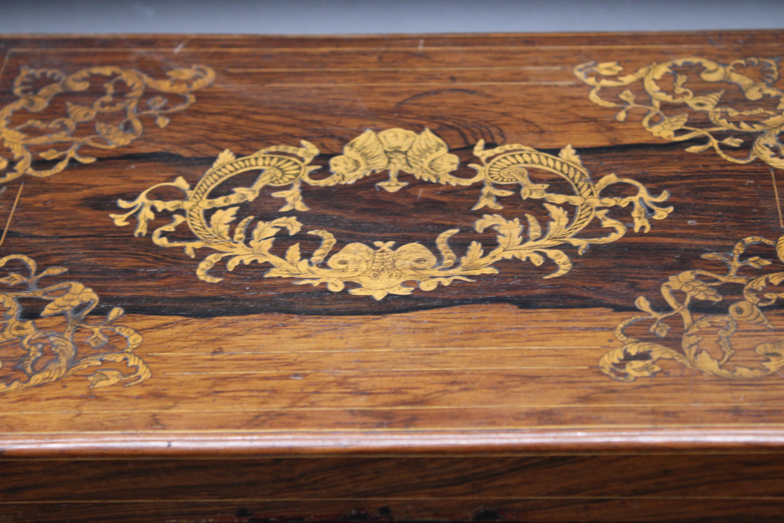 Marquetry 19th century marquetry French Jewelery box ca 1870