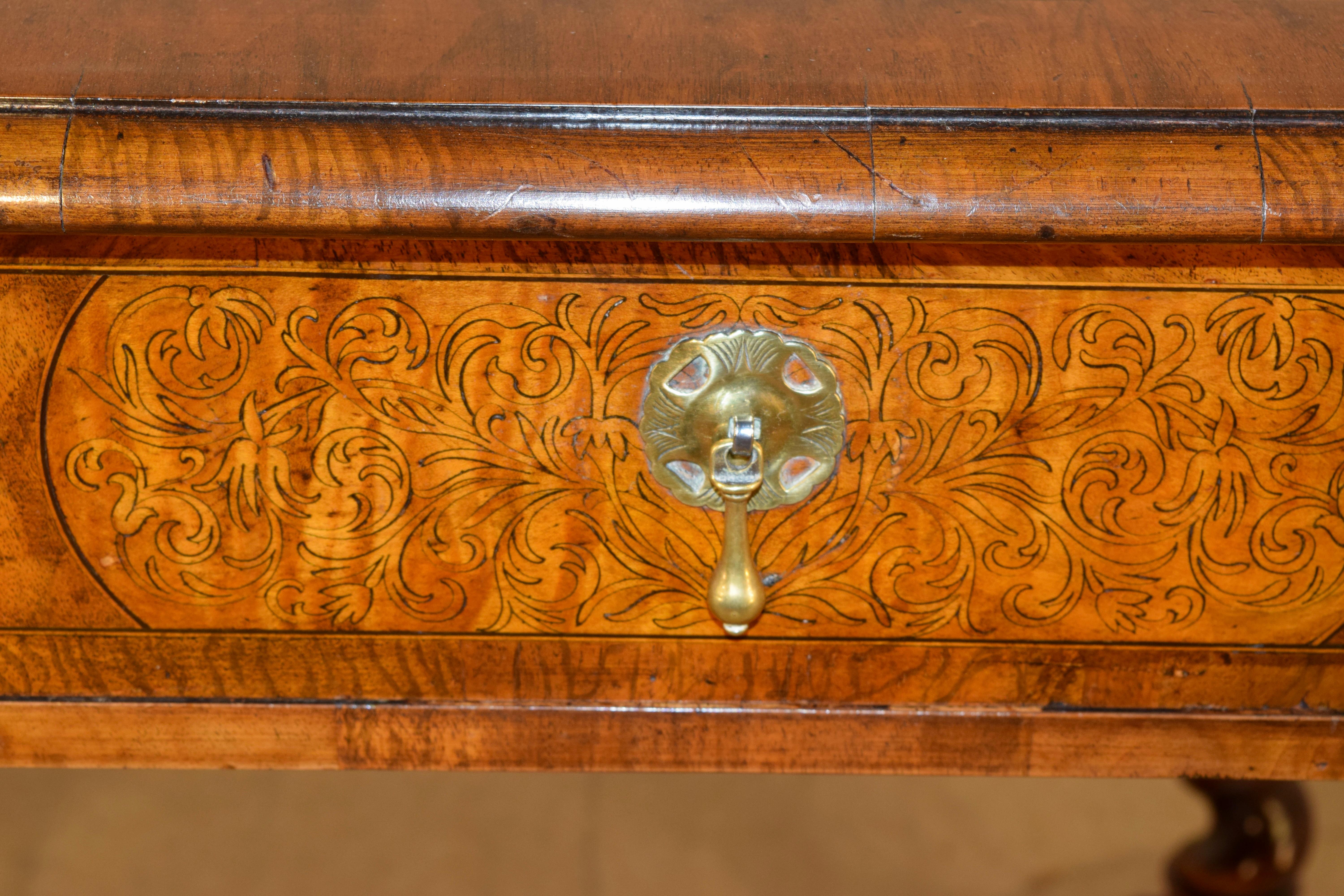 19th Century Marquetry Side Table 2