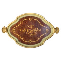19th century Marquetry Venetian Tray