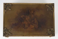 19th Century Martin Varnish and Gilt Bronze Box, Napoleon III Period.