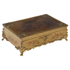 19. Jahrhundert Martin Lack und vergoldete Bronze Box, Napoleon III Periode.
