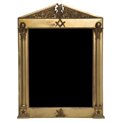19th Century Masonic Mirror