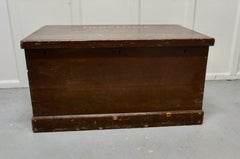 19th Century Masonic Pine Chest   This is a best quality box