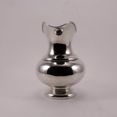 19th Century Mauser Delicate Handcrafted Sterling Silver Jug