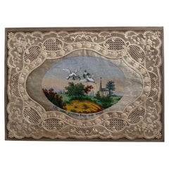19th Century Mechanical Canivet Enhanced with Painting