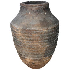 19th Century Mediterranean Olive Jar