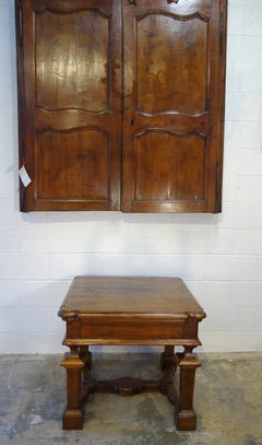 19th C Mediterranean Style PORTOFINO Old Walnut Table Size & Finish Options
