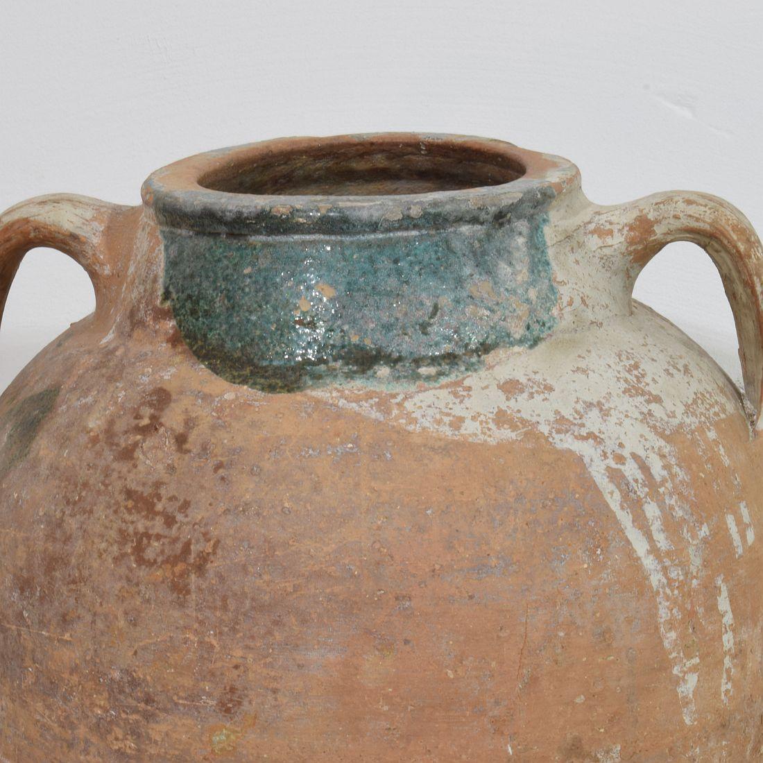 19th Century Mediterranean Terracotta Olive Jar For Sale 3