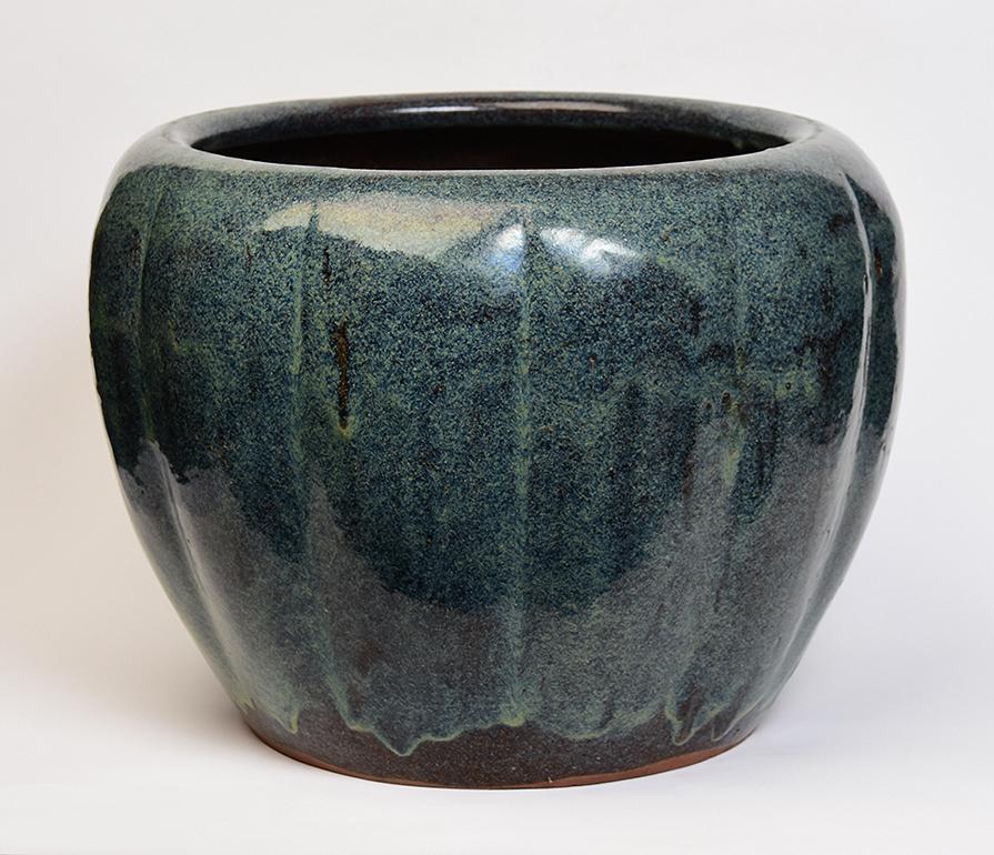 Céramique Pot en céramique japonaise ancienne Meiji du 19ème siècle en vente