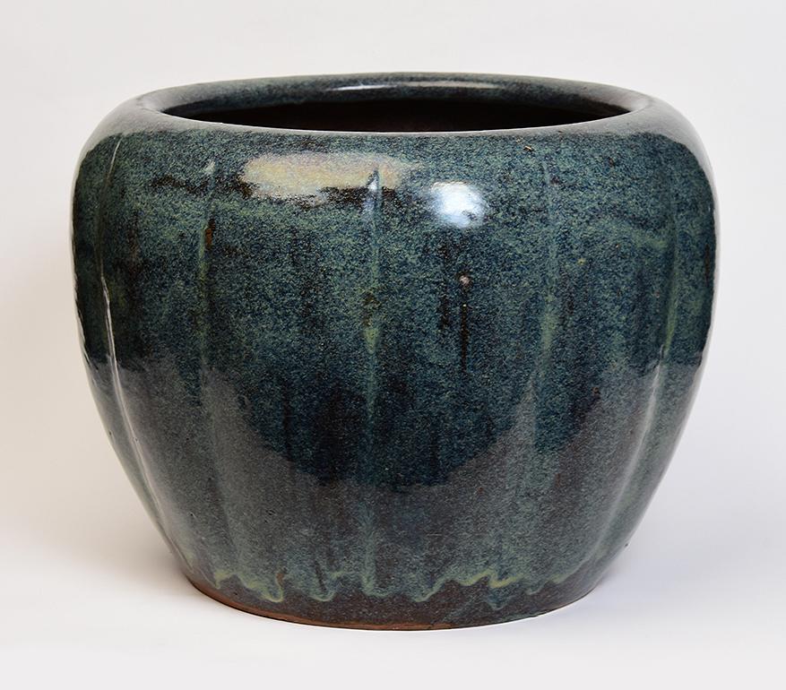 Pot en céramique japonaise ancienne Meiji du 19ème siècle en vente 1