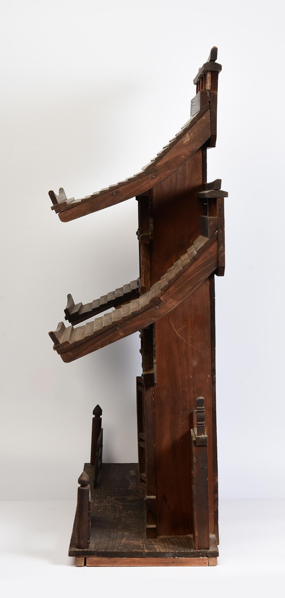 19e siècle, Meiji, Ancien sanctuaire japonais en bois en vente 5