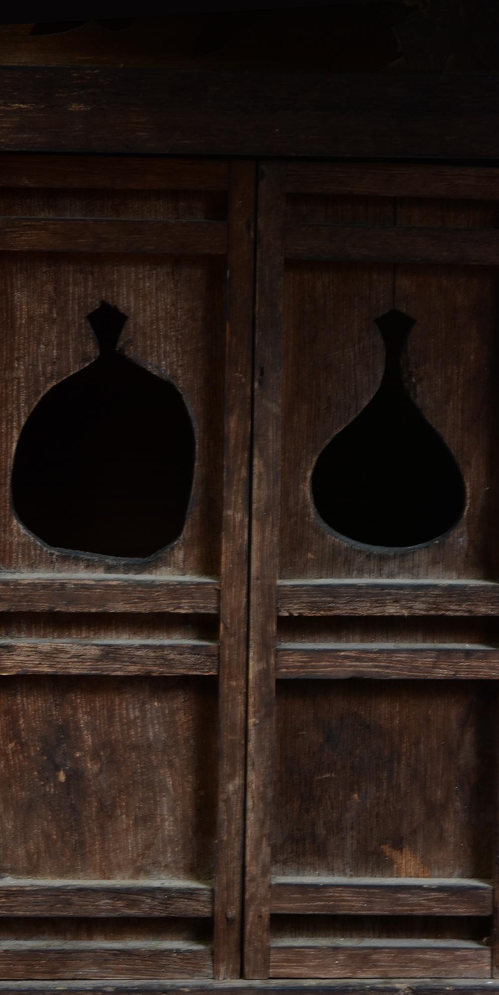 19e siècle, Meiji, Ancien sanctuaire japonais en bois en vente 1