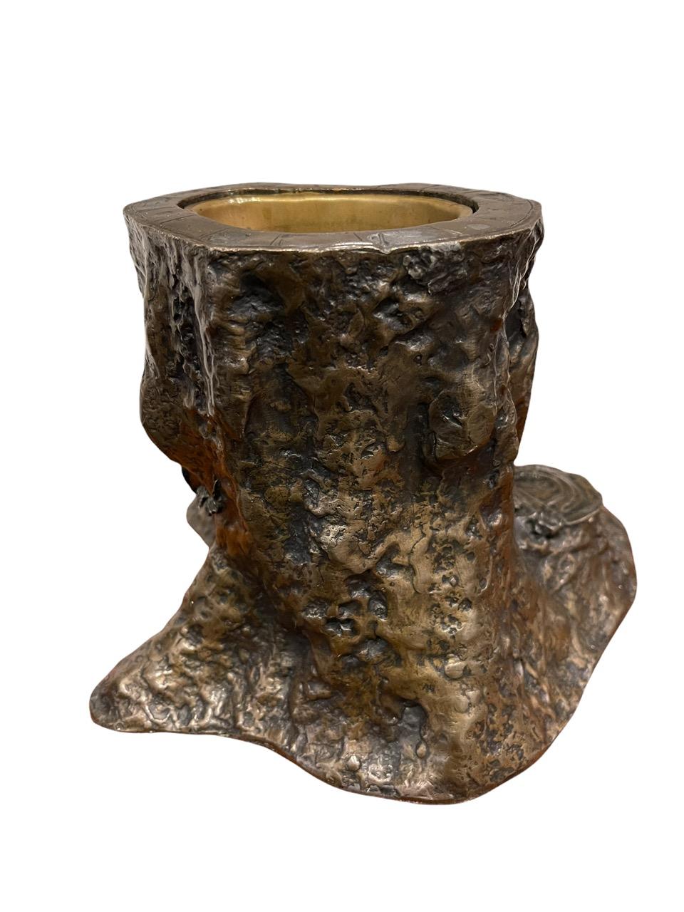 19th Century 'Meiji Period' Japanese Bronze Vase For Sale 2