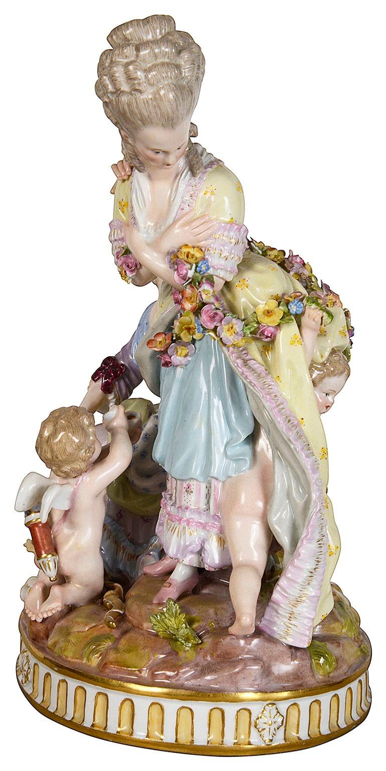 Tedesco Uova rotte di Meissen del XIX secolo in vendita