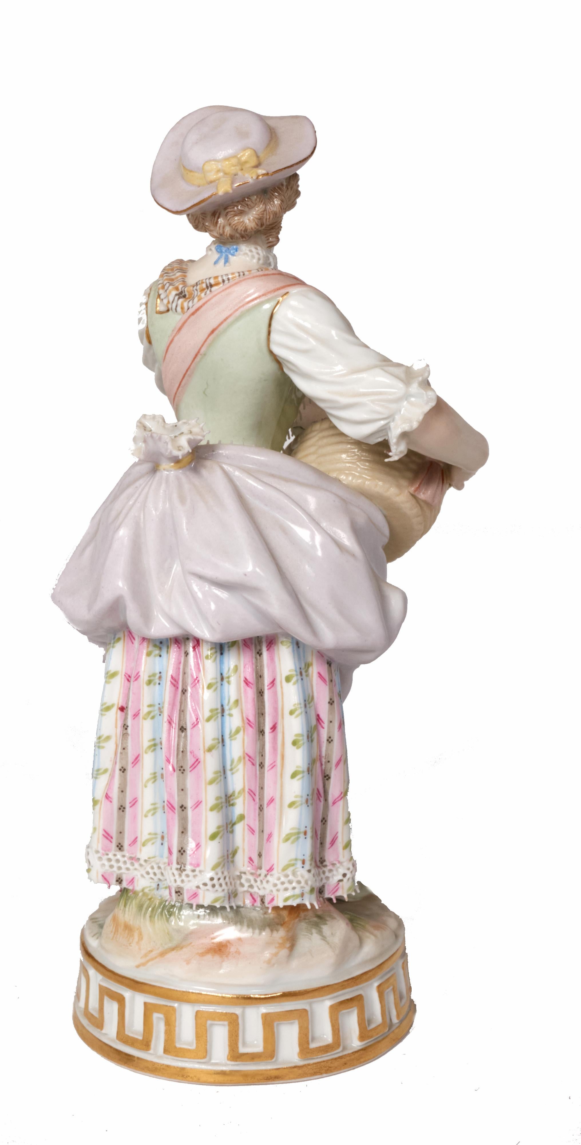 German 19th Century Meissen Figurine